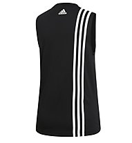 adidas Must Haves 3-Stripe - canotta fitness - donna, Black/White