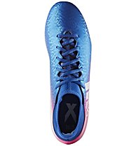 adidas X 16.3 FG - Fußballschuh für festen Boden, Blue/Pink