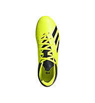 adidas X 18.4 FxG J - scarpe da calcio terreni compatti - bambino, Yellow/Black