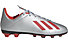 adidas X 19.4 FxG Jr - Fußballschuhe fester Boden - Kinder, Silver/Red