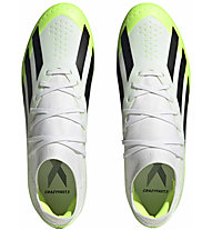 adidas X Crazyfast.3 FG - scarpe da calcio per terreni compatti - uomo, White/Green