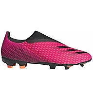 adidas X Ghosted .3 FG - Fußballschuh für festen Boden - Herren, Pink/Black