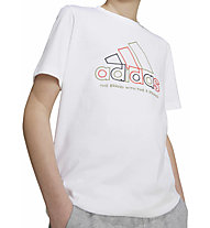 adidas Xpress Jr - T-Shirt - Jungs, White