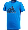 adidas Must Haves Badge of Sport - T-shirt fitness - bambino, Light Blue