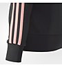 adidas Essentials 3-Stripes - Kapuzenjacke - Mädchen, Black/Rose