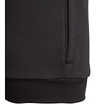 adidas Essentials Linear Print - giacca con cappuccio - bambina, Black