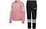 adidas YG Hood Pes TS - Trainingsanzug - Mädchen, Pink/Black