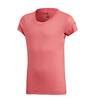 adidas YG Prime Tee - Fitness-Shirt Kurzarm - Mädchen, Pink