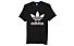 adidas Originals Trefoil - T-shirt fitness - uomo, Black