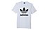 adidas Originals Trefoil - T-shirt fitness - uomo, White