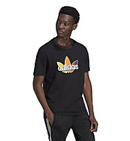 adidas Originals SPRT Foundation Graphic - T-shirt - Herren, Black/Multicolor