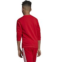 adidas Originals Trefoil Crew - felpa - bambino, Red
