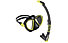 Aqualung Combo Duetto LX - Occhiali da immersione + boccaglio, Yellow
