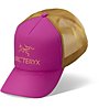 Arc Teryx Bird Word Trucker Curved - cappellino, Pink/Brown
