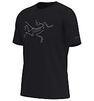 Arc Teryx Brohm Logo M – T-shirt - uomo, Black/Black