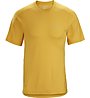 Arc Teryx Motus Crew SS - T-shirt trekking - uomo, Yellow