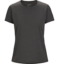 Arc Teryx Taema Crew SS W – T-shirt - donna, Black 