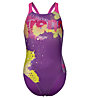 Arena Light Tricks Swim Pro Back - costume intero - bambina, Violet/Pink
