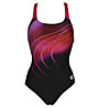 Arena Swim Pro Back Placement - Badeanzug - Damen, Black/Pink