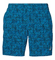 Asics 7inch Woven - pantaloni corti fitness - uomo, Blue