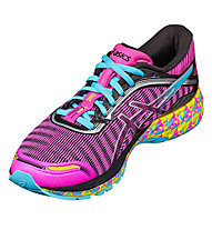 Asics Dynaflyte Paris W - scarpe running - donna, Pink/Light Blue