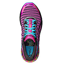 Asics Dynaflyte Paris W - scarpe running - donna, Pink/Light Blue