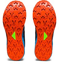 Asics FujiTrabuco Lyte - scarpe trail running - uomo, Black/Light Blue/Orange