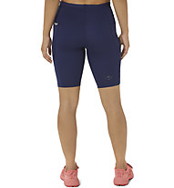 Asics Fujitrail Sprinter - pantaloni trail running - donna, Blue/Pink