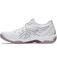 Asics Gel-Rocket 11 - scarpe indoor multisport - donna, White/Rose