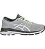 Asics GEL-Kayano 24 - scarpe running stabili - donna, Grey/White