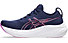 Asics Gel Nimbus 26 W - Neutrallaufschuh - Damen, Blue/Pink