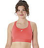 Asics Road Compression W - reggiseno alto sostegno - donna, Light Red