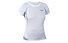 Asics Sara MC Shirt S/S W's, White/Blue Atoll