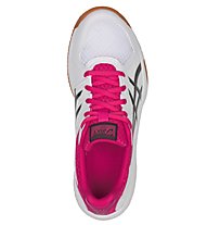 Asics Upcourt 3 W - scarpe da pallavolo - donna, White/Pink