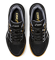 Asics Upcourt 4 GS Kid's - scarpe da pallavolo - bambino, Black/Silver