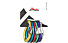 AustriAlpin Micro Color Set 6 pezzi - set moschettoni, Multicolor