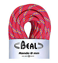 Beal Rando 8 mm Golden Dry - Zwillingsseil, Pink