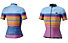 Biciclista Mulholland Drive - Radtrikot - Damen, Light Blue/Pink