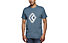 Black Diamond M Chalked Up 2.0 SS - T-shirt - uomo, Blue