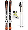Blizzard Set Firebird Jr 80/90 cm: Ski + Bindung + Stöcke + Skischuhe