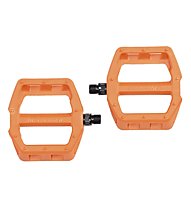 Bontrager Line Com Flat - pedali MTB, Orange