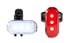Bontrager Ion 50 R - Flare R Metro - set di luci, Red/White