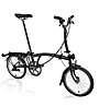 Brompton C Line Explore black - bici pieghevole , Black