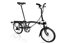 Brompton C Line Explore black - bici pieghevole , Black