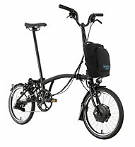 Brompton Electric C Line Explore Black - E-Faltrad, Black