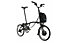 Brompton Electric C Line Explore Black - e-bike pieghevole, Black