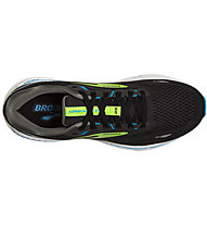 Brooks Adrenaline GTS 23 - scarpe running stabili - uomo, Black/Light Blue/Green