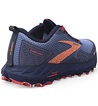 Brooks Cascadia 17 GTX W - scarpe trail running - donna, Blue/Red