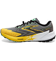 Brooks Catamount 3 - scarpe trail running - uomo, Grey/Yellow