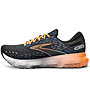 Brooks Glycerin 20 - Neutrallaufschuhe - Herren, Black/Blue/ Orange